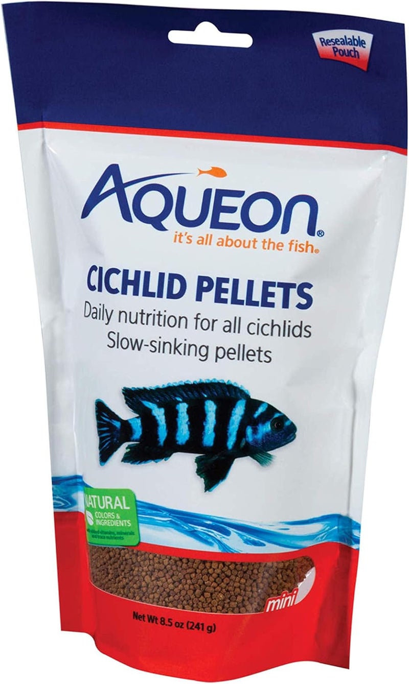 Aqueon Cichlid Food Mini 8.5 Ounces - Image 1